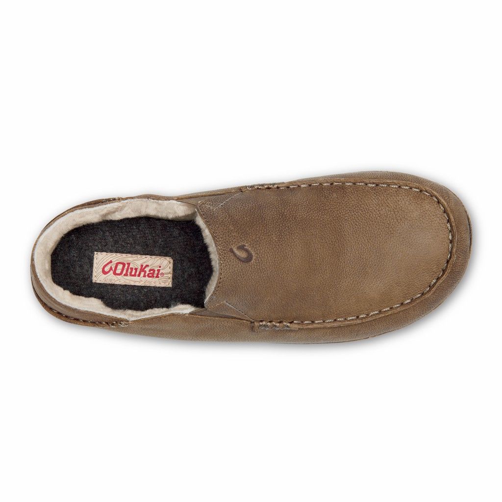 Zapatos Olukai Kīpuka Hulu - Pantuflas Hombre Cafes 20926-108